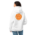 Finance-Club: Oversized-Hoodie weiß